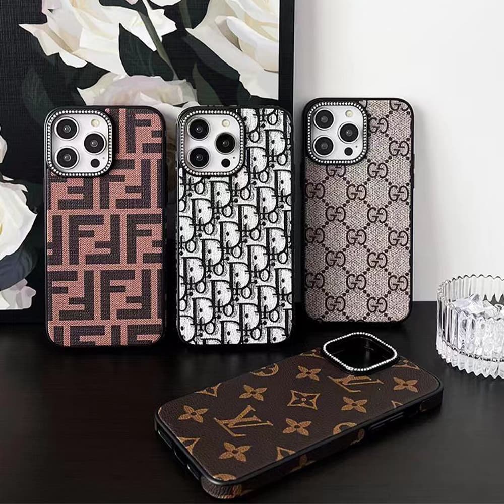 Designer Monogram Sparkle iPhone Case Collection - Gucci GG/LV/Dior/Fendi (4 Styles) Designer Monogram Sparkle iPhone Case Collection - Gucci GG/LV/Dior/Fendi (4 Styles)