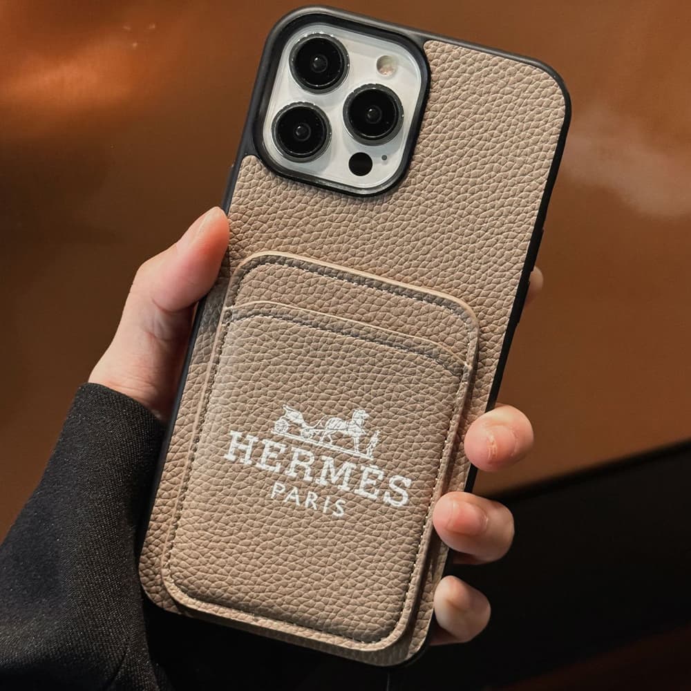 Hermès Luxury iPhone Case - Signature Carriage Design with Detachable Lanyard for (4 Colors) Hermès Luxury iPhone Case - Signature Carriage Design with Detachable Lanyard for (4 Colors)