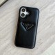 Prada Minimalist iPhone Case - Signature Triangle Logo (Black/White) Prada Minimalist iPhone Case - Signature Triangle Logo (Black/White)