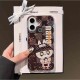 Louis Vuitton x POP MART LABUBU iPhone Case - Monogram & Cartoon Transparent Cover Louis Vuitton x POP MART LABUBU iPhone Case - Monogram & Cartoon Transparent Cover