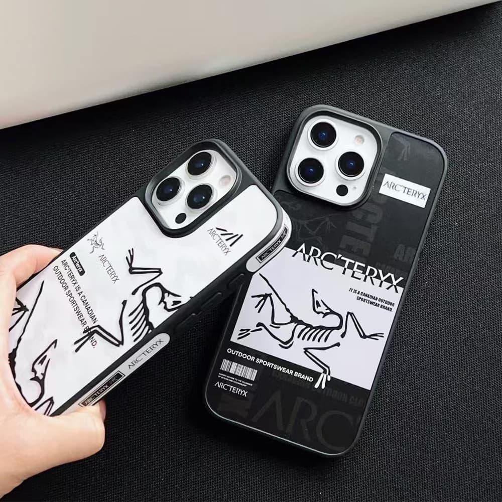 ARC'TERYX Luxury iPhone Case - Minimalist Outdoor Design with Brand Logo ARC'TERYX Luxury iPhone Case - Minimalist Outdoor Design with Brand Logo