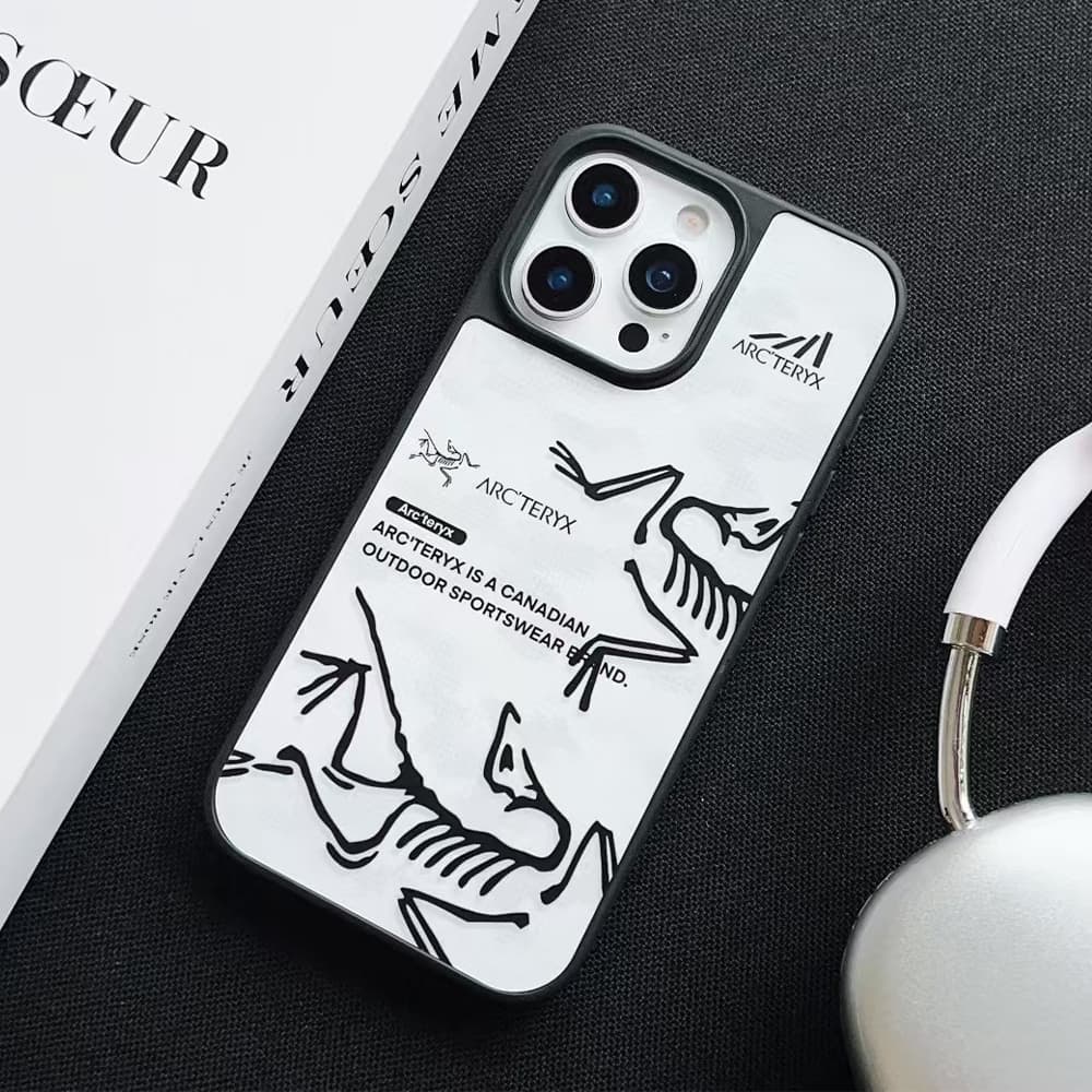 ARC'TERYX Luxury iPhone Case - Minimalist Outdoor Design with Brand Logo ARC'TERYX Luxury iPhone Case - Minimalist Outdoor Design with Brand Logo