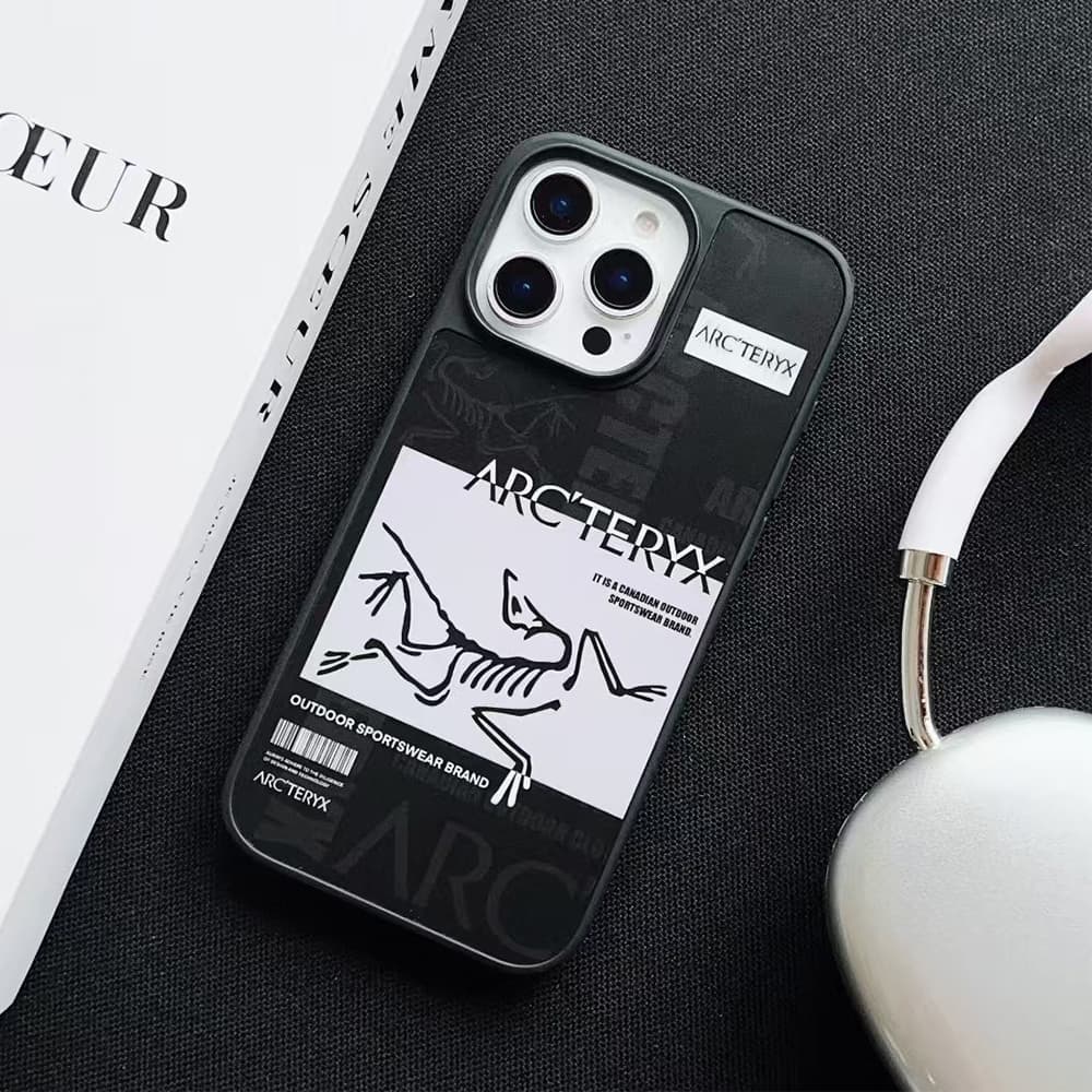 ARC'TERYX Luxury iPhone Case - Minimalist Outdoor Design with Brand Logo ARC'TERYX Luxury iPhone Case - Minimalist Outdoor Design with Brand Logo