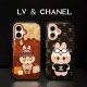 Louis Vuitton & CHANEL x POP MART LABUBU iPhone Case - Luxury Cartoon Transparent MagSafe Cover Louis Vuitton & CHANEL x POP MART LABUBU iPhone Case - Luxury Cartoon Transparent MagSafe Cover