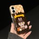 Louis Vuitton x POP MART Labubu iPhone Case - Monogram & Cartoon Transparent Cover with Card Slot Louis Vuitton x POP MART Labubu iPhone Case - Monogram & Cartoon Transparent Cover with Card Slot