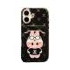 CHANEL x POP MART Labubu iPhone Case - Classic Tweed & Cartoon Transparent Cover with Card Slot CHANEL x POP MART Labubu iPhone Case - Classic Tweed & Cartoon Transparent Cover with Card Slot