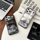 The North Face Luxury iPhone Case - Mountain Print with Puffer Quilted Design The North Face Luxury iPhone Case - Mountain Print with Puffer Quilted Design