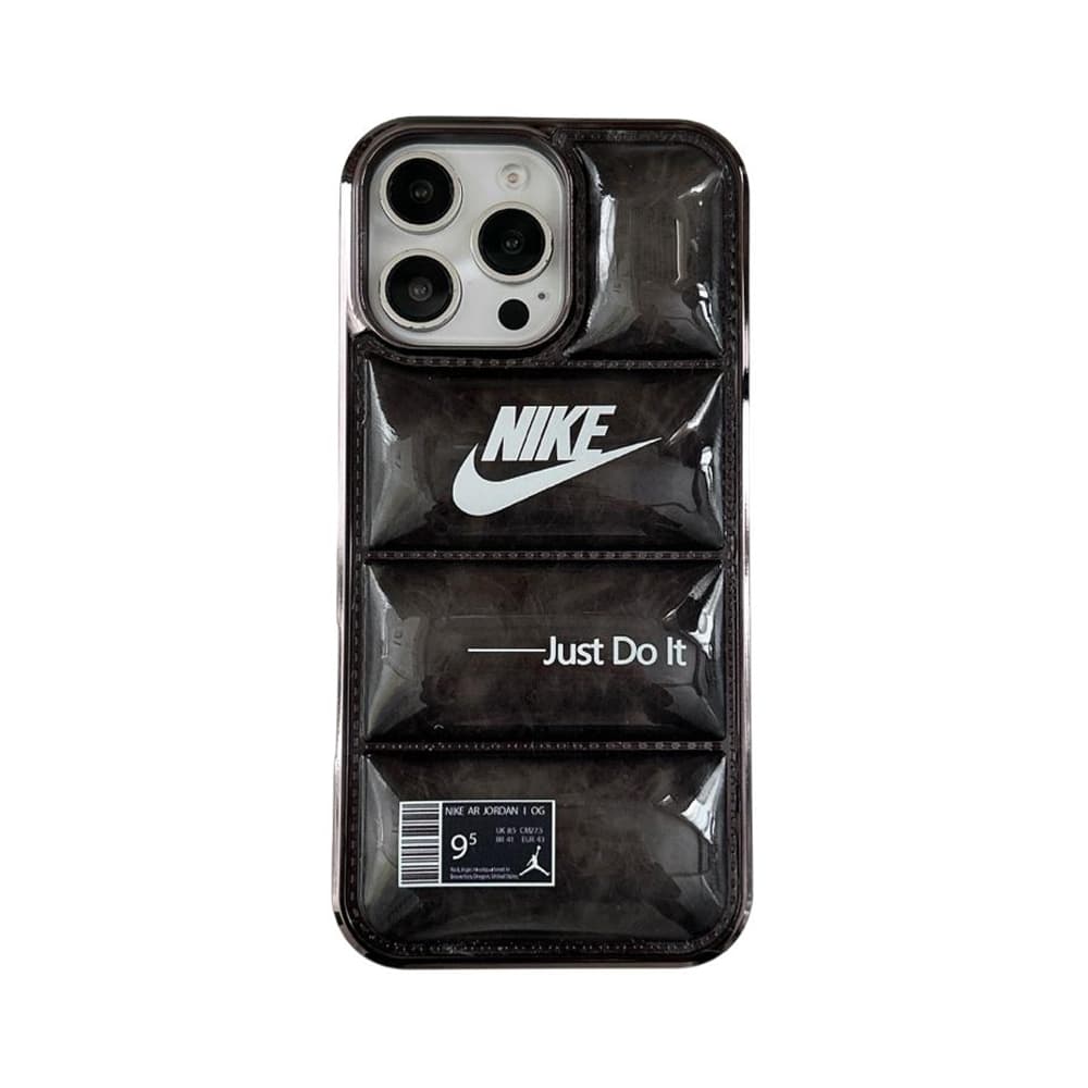 Nike Puffer Quilted iPhone Case - Iconic Swoosh Design with 3D Padding Nike Puffer Quilted iPhone Case - Iconic Swoosh Design with 3D Padding
