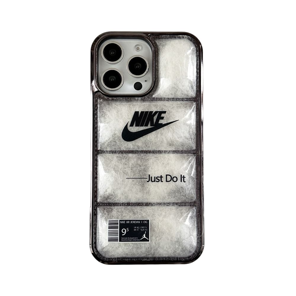 Nike Puffer Quilted iPhone Case - Iconic Swoosh Design with 3D Padding Nike Puffer Quilted iPhone Case - Iconic Swoosh Design with 3D Padding