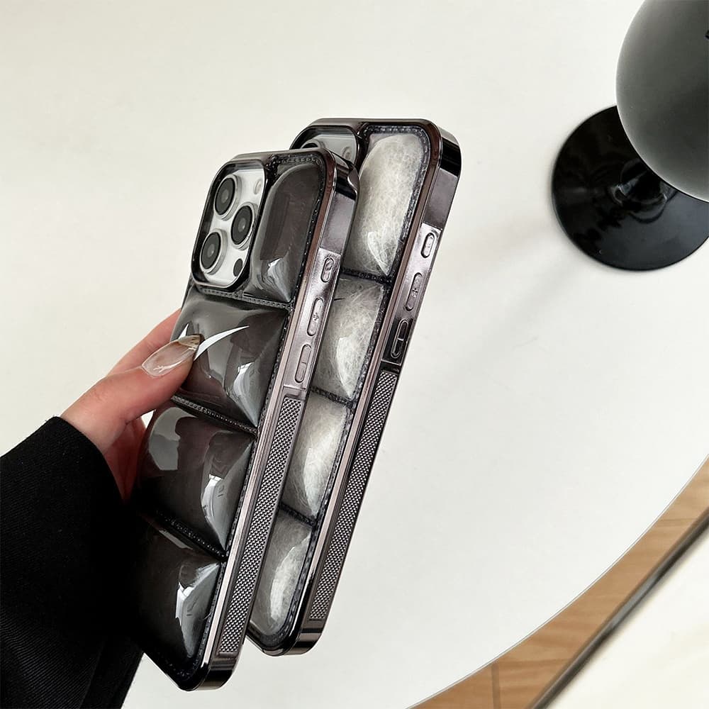 Nike Puffer Quilted iPhone Case - Iconic Swoosh Design with 3D Padding Nike Puffer Quilted iPhone Case - Iconic Swoosh Design with 3D Padding