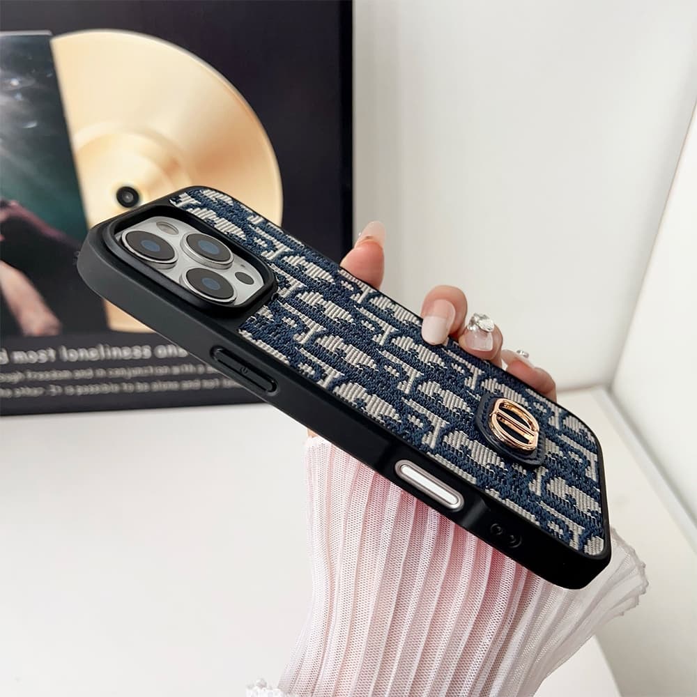 Dior Luxury Phone Case - Oblique Jacquard with CD Logo for iPhone & Samsung Galaxy Dior Luxury Phone Case - Oblique Jacquard with CD Logo for iPhone & Samsung Galaxy