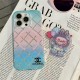CHANEL Luxury iPhone Case - Glitter Quilted Design with Labubu Magnetic Stand (Magsafe Compatible) CHANEL Luxury iPhone Case - Glitter Quilted Design with Labubu Magnetic Stand (Magsafe Compatible)