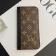 LV & Gucci Inspired Luxury Phone Case with Card Slots & Golden-toned logo - iPhone & Samsung