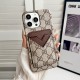 Louis Vuitton & Gucci Designer iPhone Case with V-Card Pocket - Luxury Protection
