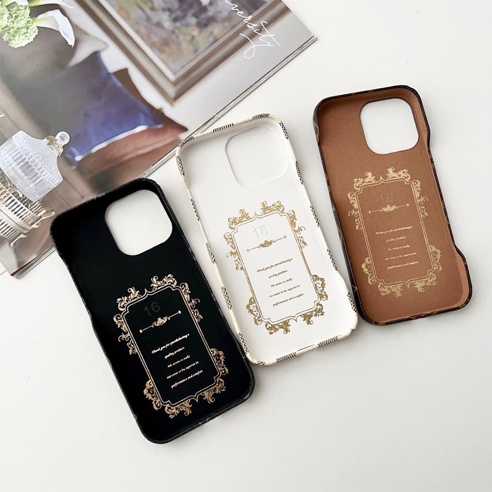 Louis Vuitton & Gucci Designer iPhone Case with V-Card Pocket - Luxury Protection