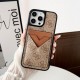 GUESS 4G Pattern Luxury Phone Case with Card Slot - iPhone & Samsung Galaxy