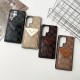 COACH Signature CC Luxury Phone Case with V-Card Slot - iPhone & Samsung Galaxy