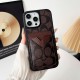 COACH Signature CC Luxury Phone Case with V-Card Slot - iPhone & Samsung Galaxy