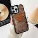 COACH Signature CC Luxury Phone Case with V-Card Slot - iPhone & Samsung Galaxy