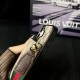 LV & Gucci Monogram Patterns Phone Case with Card Holder - Solid Color Border Style (iPhone/Samsung Galaxy)