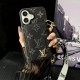 LV & Gucci Monogram Patterns Phone Case with Card Holder - Solid Color Border Style (iPhone/Samsung Galaxy)