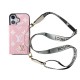 LV & Gucci Monogram Patterns Phone Case with Card Holder - Two Tone Border Style (iPhone/Samsung Galaxy)