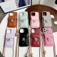 Chanel Quilted Leather & CC Lock Luxury iPhone Case with Card Holder