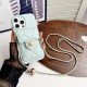 Chanel Quilted Leather & CC Lock Luxury iPhone Case with Card Holder