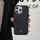 Montblanc Iconic White Star Logo Luxury iPhone Case - Premium Leather (Wireless Charging Compatible)