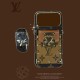 Louis Vuitton Lock Closure Card Slot Luxury iPhone Case - Monogram Print with Detachable Strap