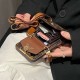 LV & Gucci Accordion Card Wallet Designer iPhone Case - Monogram/GG Print with Detachable Strap & Oversized Logo