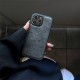 ARC'TERYX Embossed Logo Luxury iPhone Case - Premium Leather (Grey/Green/Black)