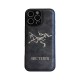 ARC'TERYX Foil-Stamped Logo Designer iPhone Case - Premium Leather