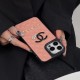 CHANEL CC Logo With Crystal Accents Designer iPhone Case - Diamond Quilted Leather