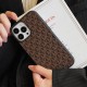 MICHAEL KORS Designer iPhone Case - All-Over MK Monogram Print (5 Colors)