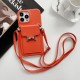 HERMÈS H Lock Designer iPhone Case - Crossbody Bag (8 Colors)