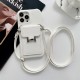 HERMÈS H Lock Designer iPhone Case - Crossbody Bag (8 Colors)