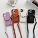 HERMÈS H Lock Designer iPhone Case - Crossbody Bag (8 Colors)
