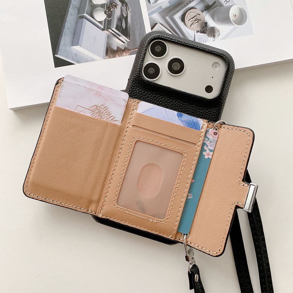 HERMÈS H Lock Tri-Fold Wallet Luxury iPhone Case