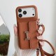 HERMÈS H Lock Tri-Fold Wallet Luxury iPhone Case