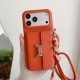 HERMÈS H Lock Tri-Fold Wallet Luxury iPhone Case