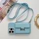 HERMÈS Tri-Fold Wallet Luxury iPhone Case - H Lock (8 Colors)