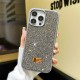 SWAROVSKI Gold-toned Swan Logo Luxury iPhone Case - Crystal Embellished (10 Colors)