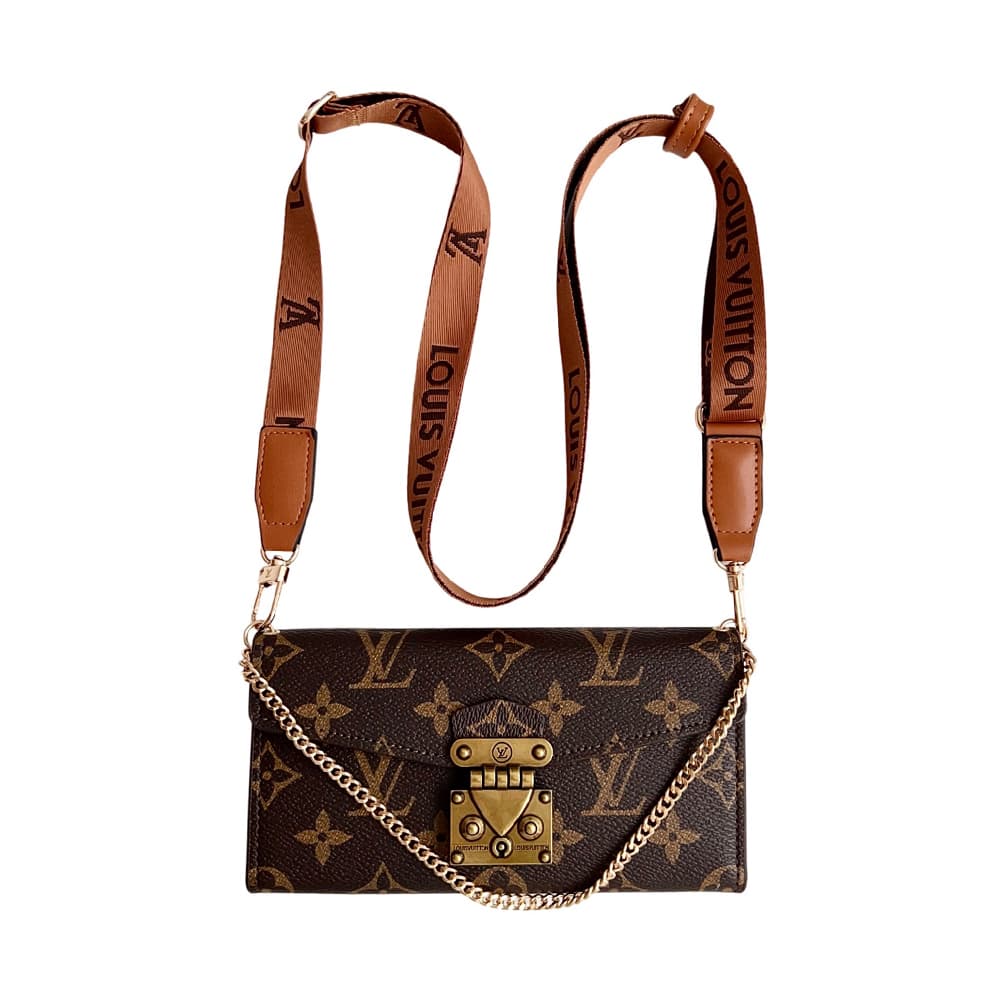 LV & Gucci Mini Crossbody Luxury Phone Case for iPhone & Galaxy S Series - Monogram/GG (5 Colors) 