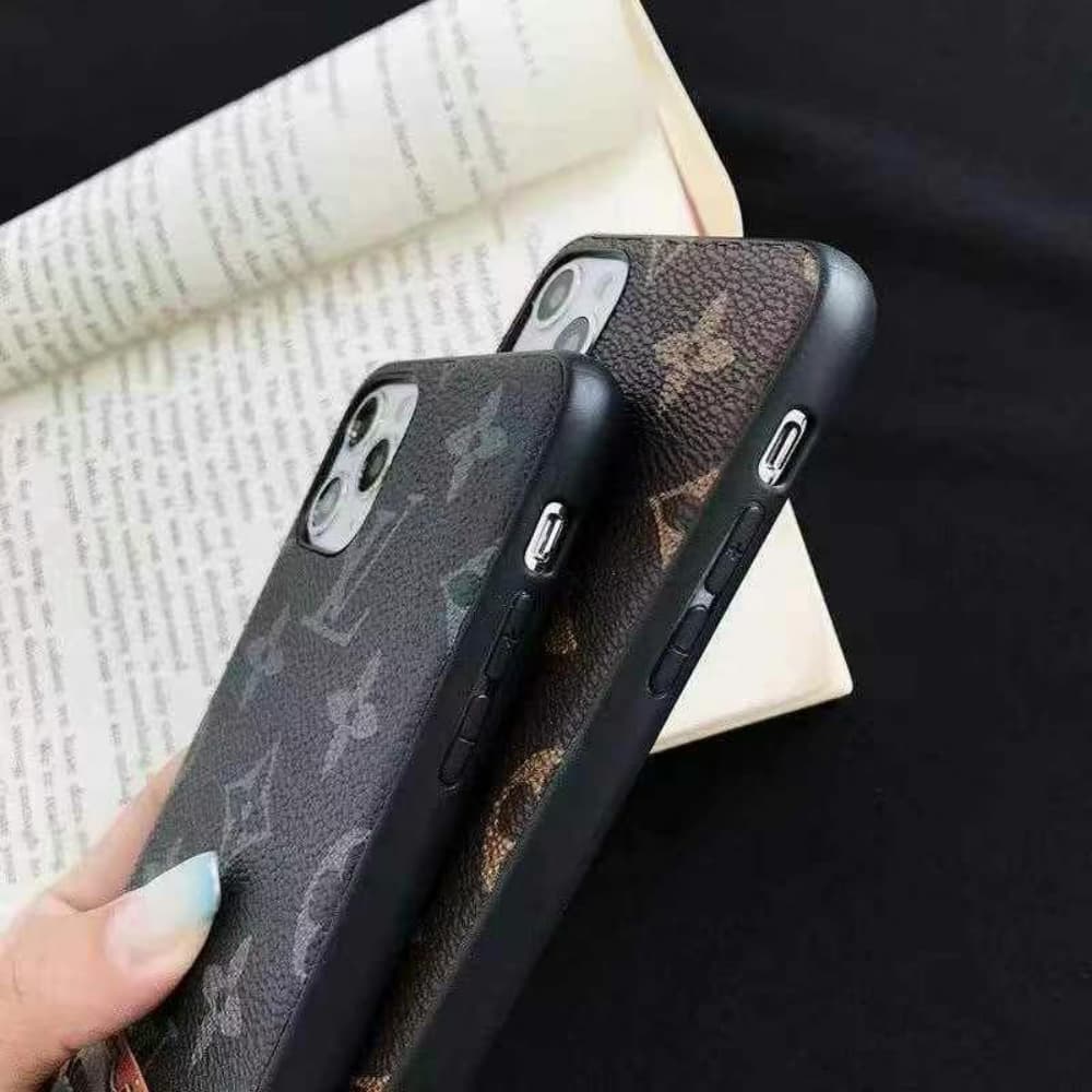 Louis Vuitton Metal Logo Plaque iPhone Case - Monogram & Damier Print