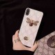 Gucci GG Supreme with Bee Emblem iPhone Case (5 Colors) for iPhone