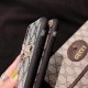 Gucci GG Supreme with Bee Emblem iPhone Case (5 Colors) for iPhone