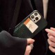 LOEWE Anagram Embossed iPhone Case with Card Holder & Strap (4 Colors)