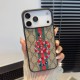 Gucci X Mickey Mouse Embroidery iPhone Case - Bee/Snake (8 Designs)