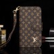 LV Gucci Classic Flip Cover for iPhone - Monogram/GG (Multi-Color)
